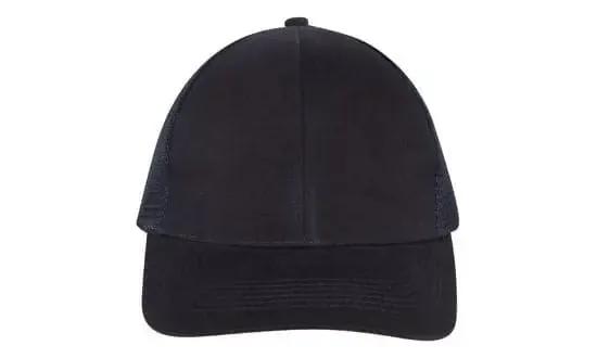 Headwear Brushed Cotton With Mesh Back Cap X12 - 4181 Headwear Professionals